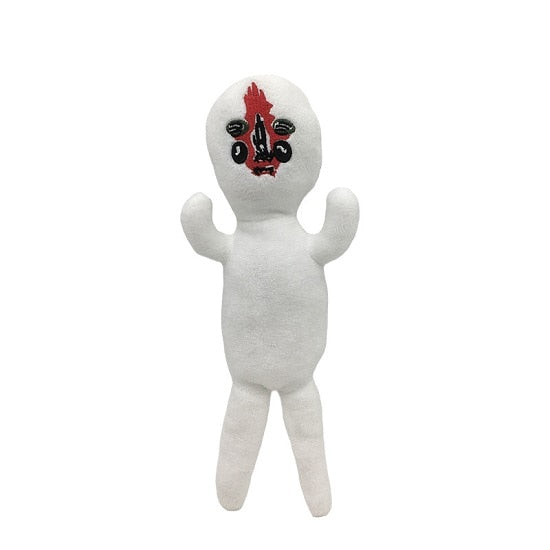 Scary cat plush