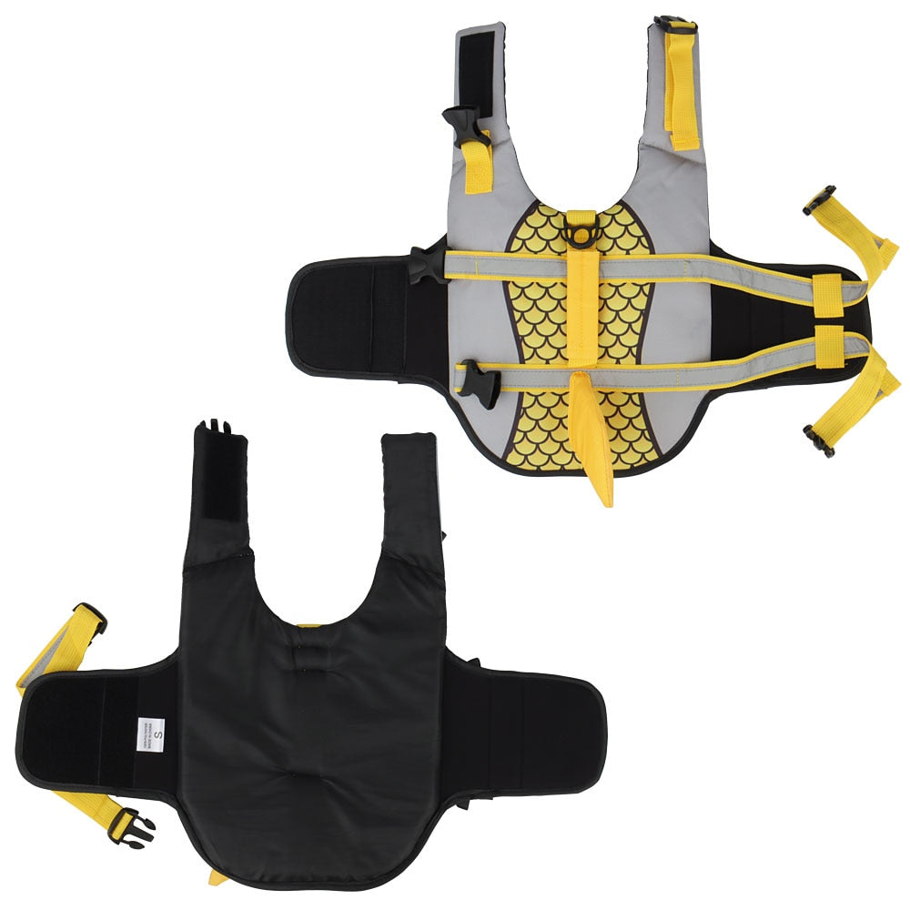 Shark Life Jacket for Cat