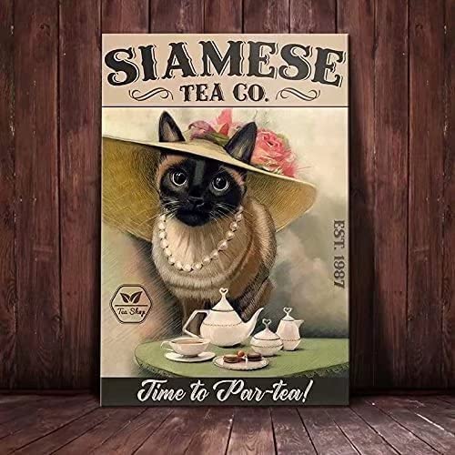 Siamese Cat Wall Art
