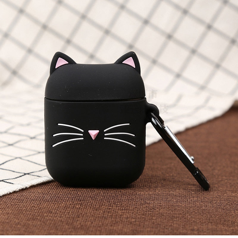 Silicone Cat Airpod Case