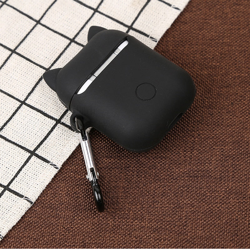 Silicone Cat Airpod Case