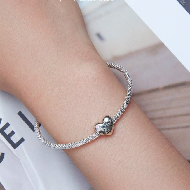 Silver Cat Charm