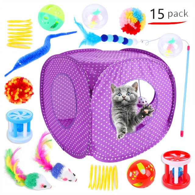 Simulation Cat Toy Set