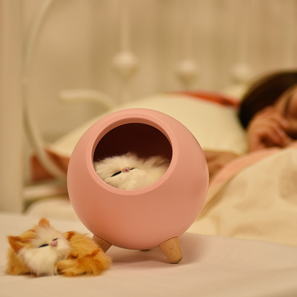 Sleeping Cat Night Light