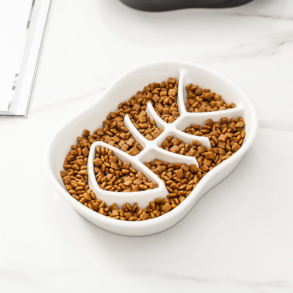 Slow Feeder Cat Bowl