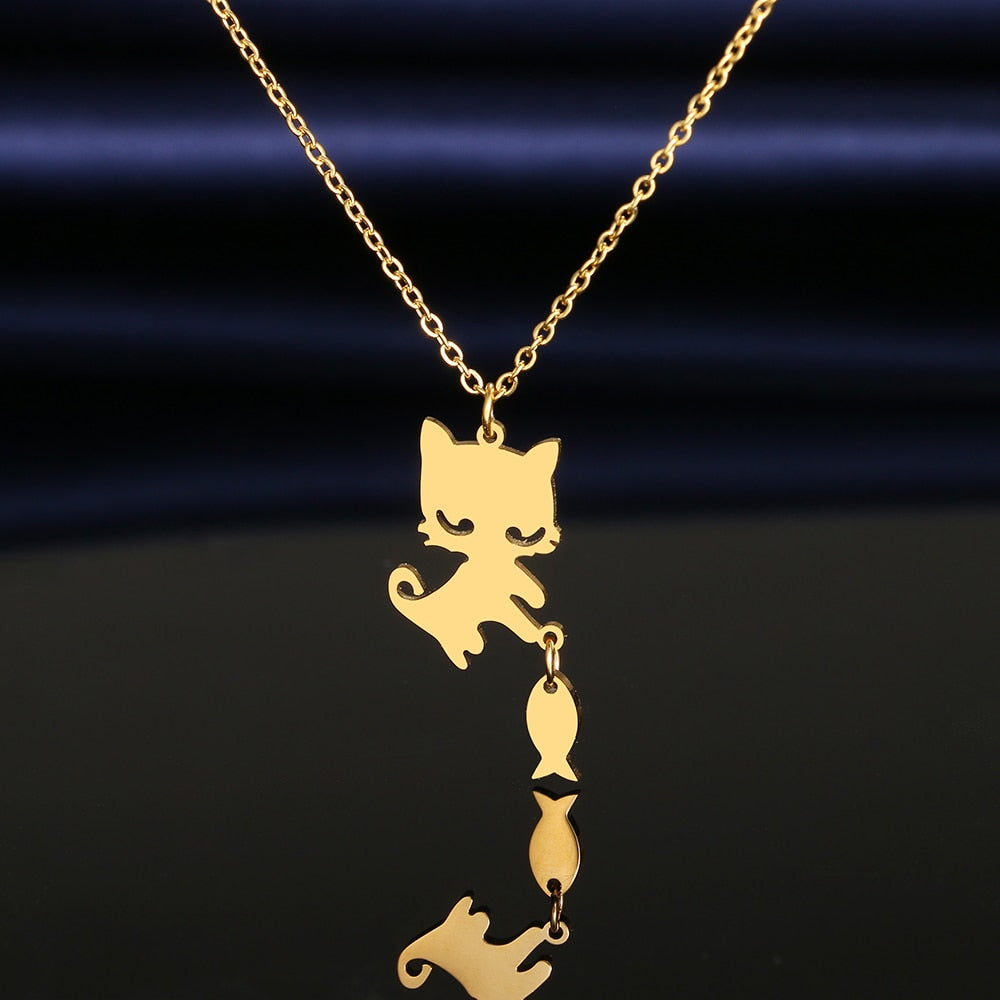 Small Cat Necklace