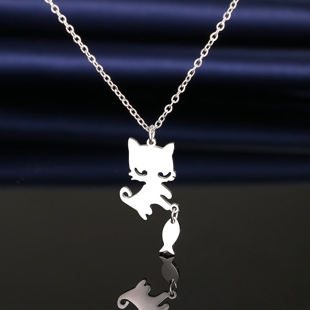 Small Cat Necklace