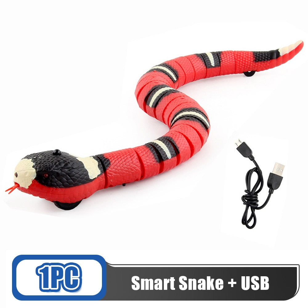 Smart Sensing Snake Cat Toy
