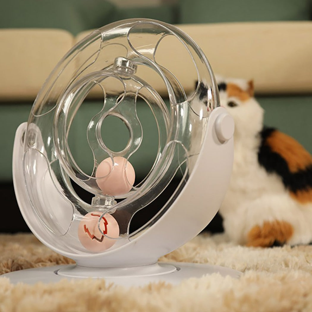 Space Spinning Ball Cat Toy