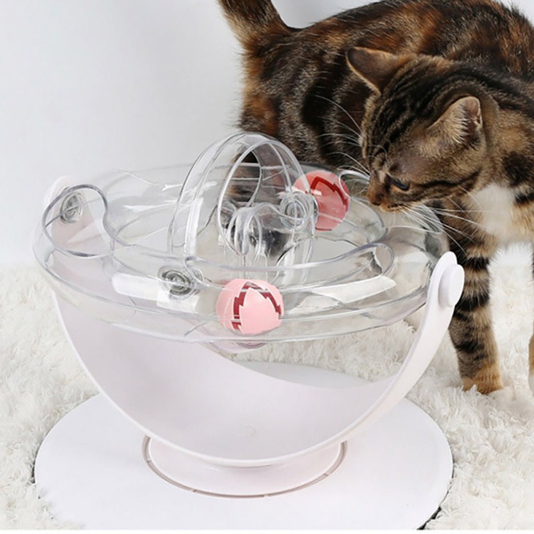 Space Spinning Ball Cat Toy