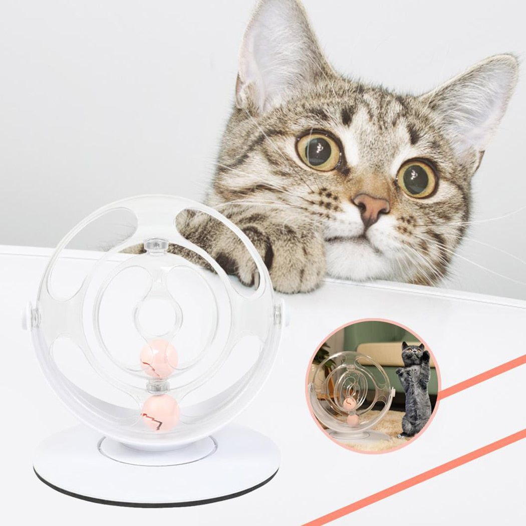 Space Spinning Ball Cat Toy