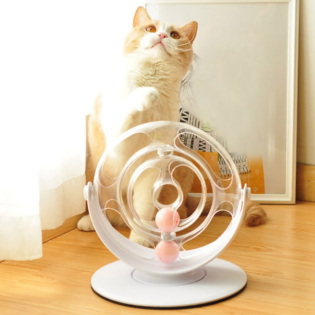 Space Spinning Ball Cat Toy