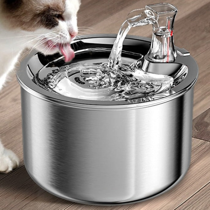 Stainless Steel Cat Water Fountain