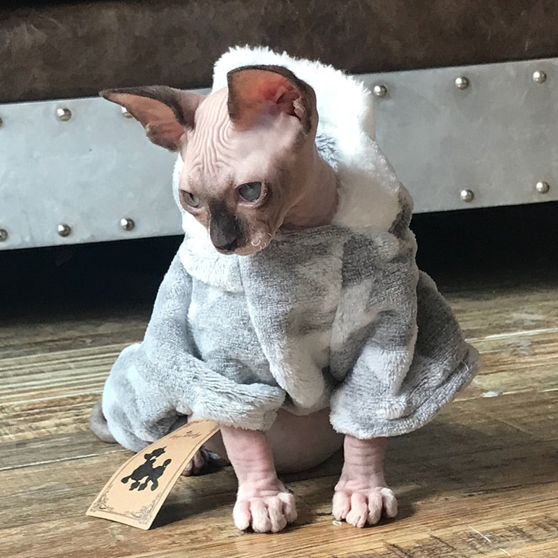 Starry Winter Jacket Clothes for Cats