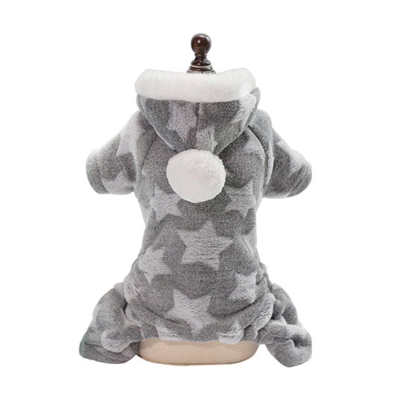 Starry Winter Jacket Clothes for Cats