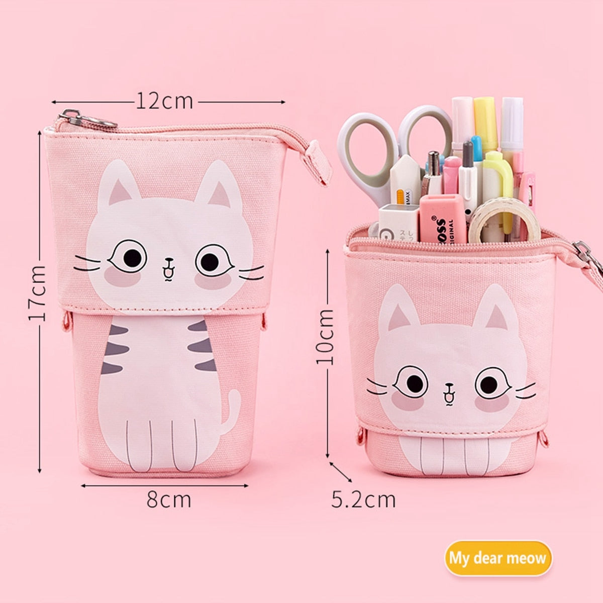 Stationary Cat Purse
