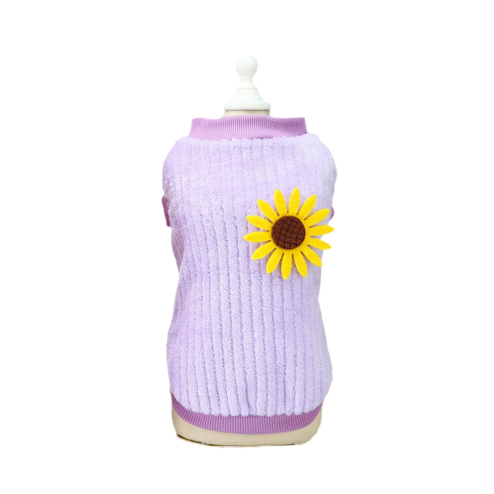 Sunflower Clothes for Cats