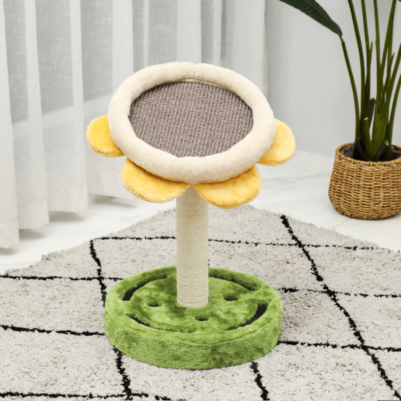 Sunflower Scratching Post
