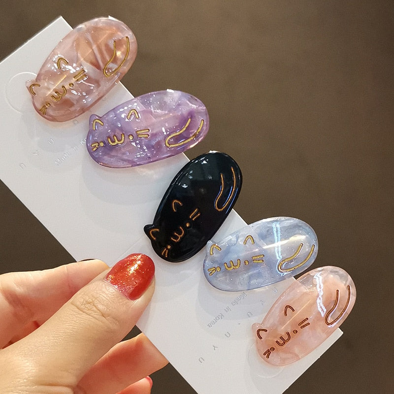 Sweet Cat Hair Clip