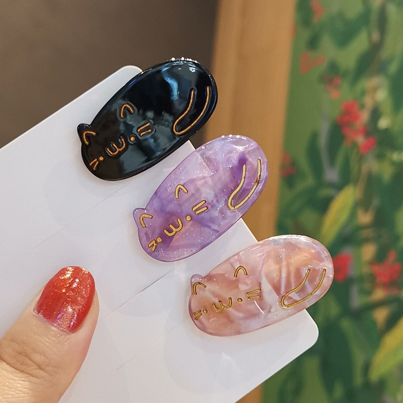 Sweet Cat Hair Clip