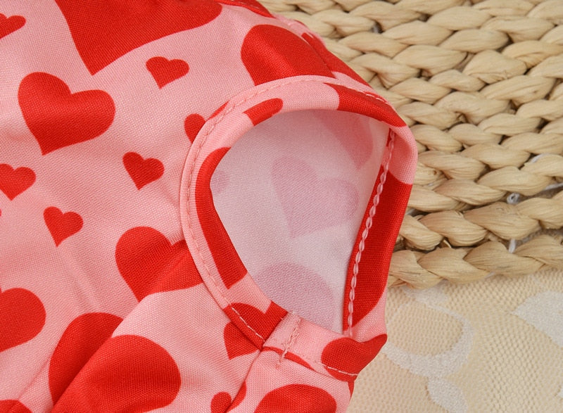 Sweet Heart Cat Dress