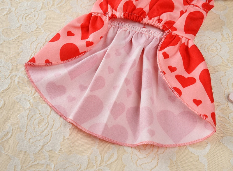 Sweet Heart Cat Dress