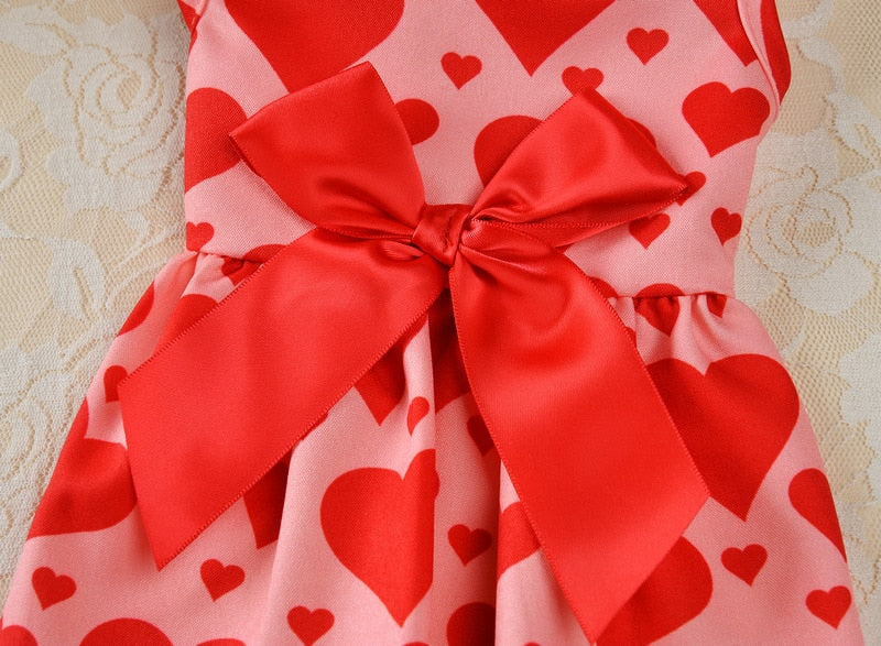 Sweet Heart Cat Dress