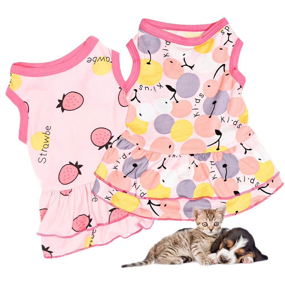 Sweet Pink Clothes for Cats