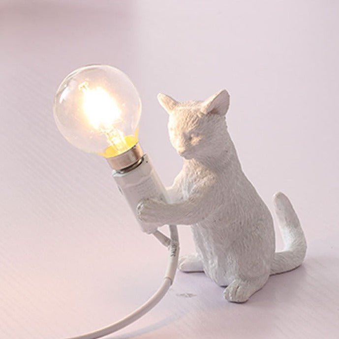 Table Cat Lamp Light
