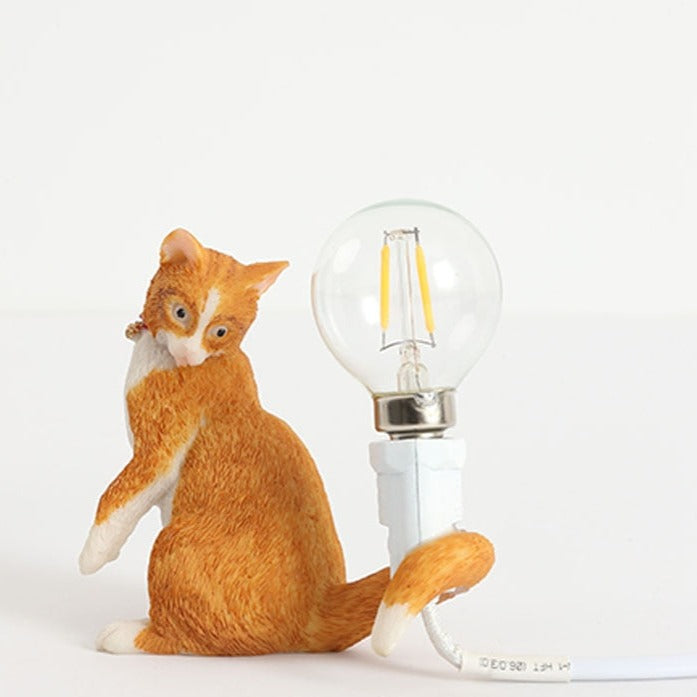 Table Cat Lamp Light