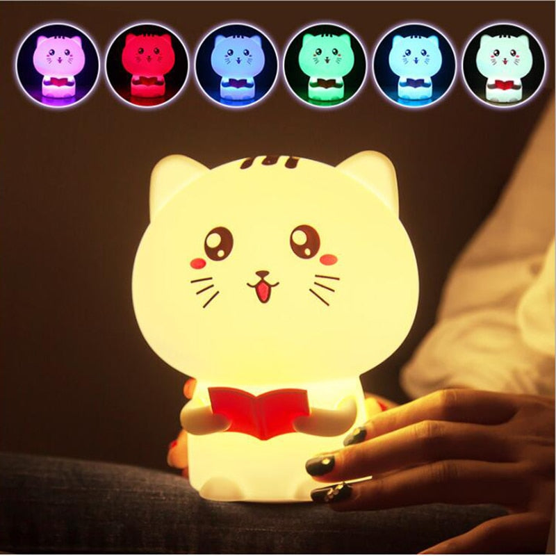 Talking Cat Lamp Light