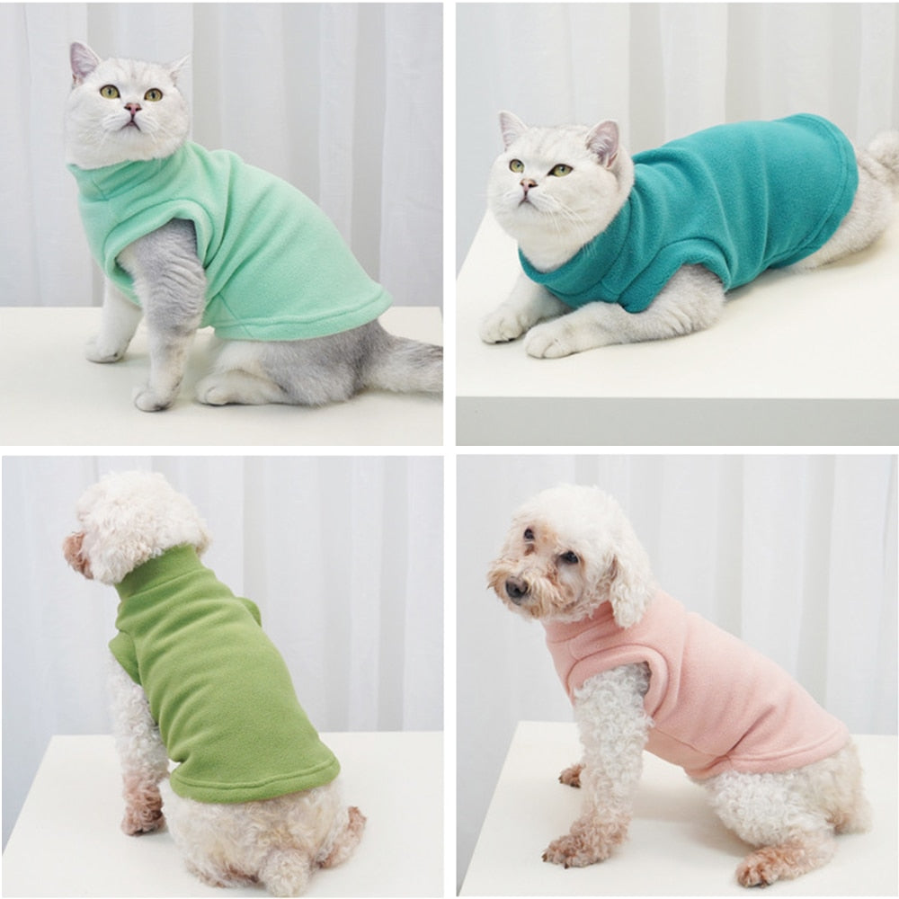 Thick Warm Clothes for Cats