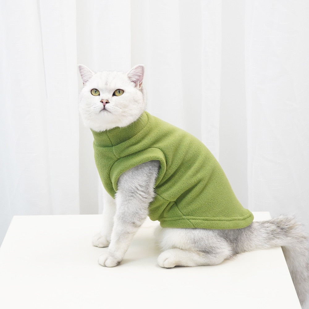 Thick Warm Clothes for Cats