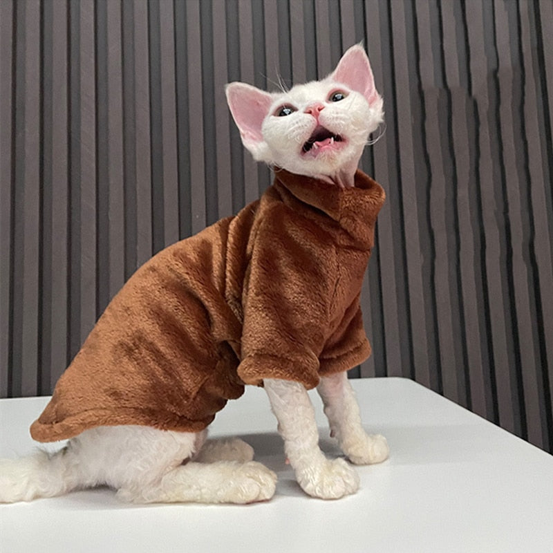 Thick Winter Cat Clothes