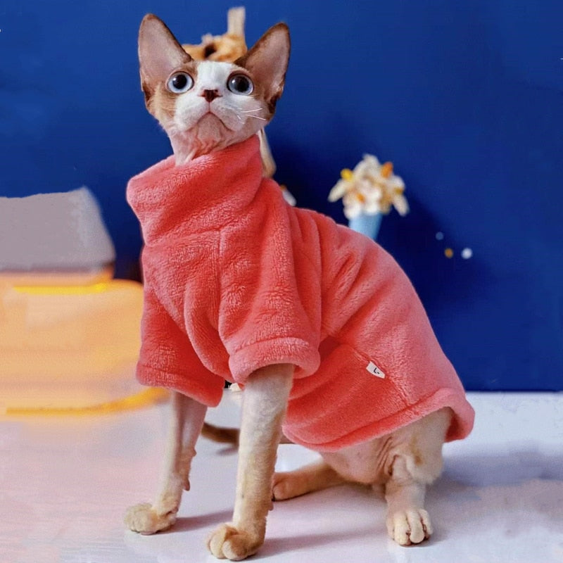 Thick Winter Cat Clothes