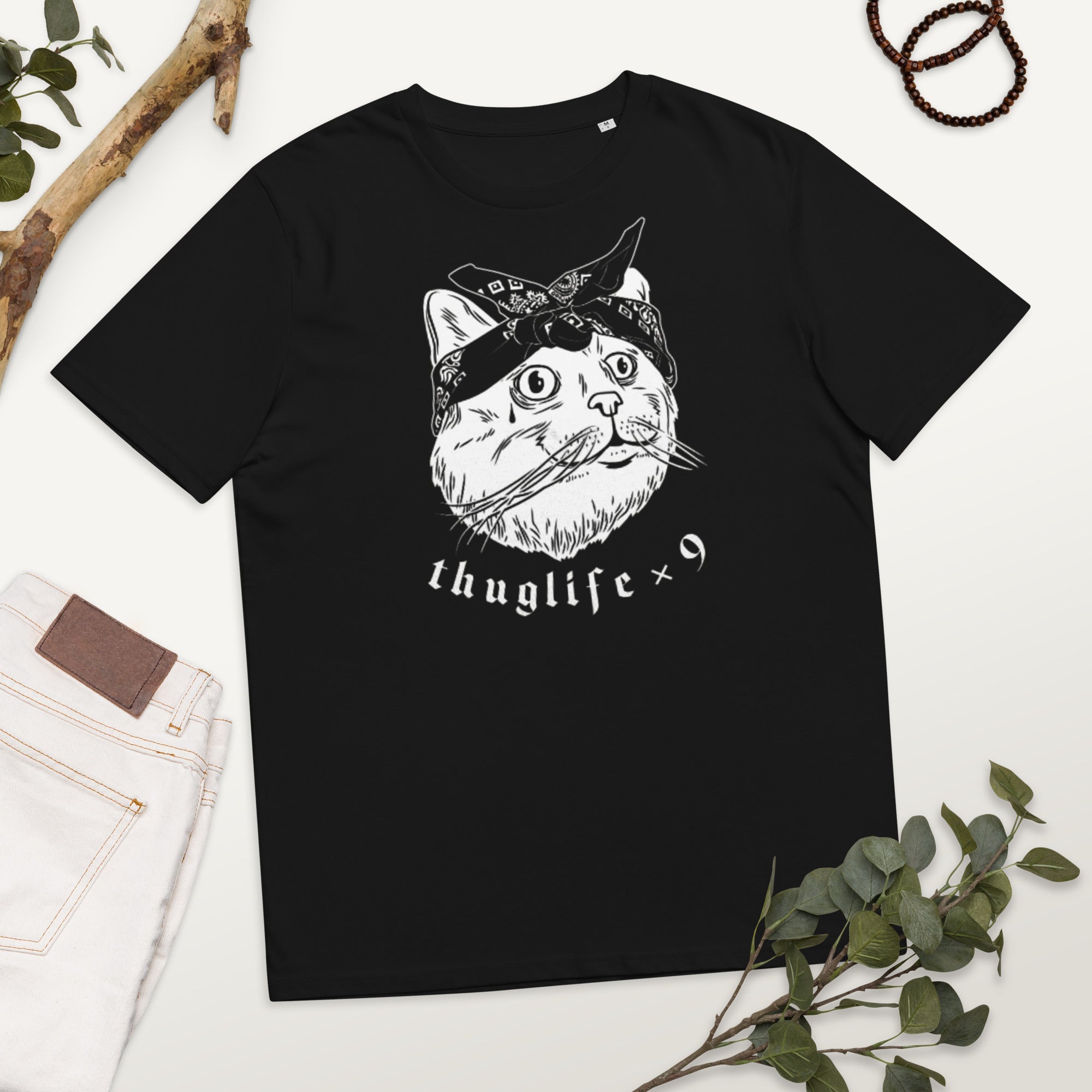 Thug Life cat shirt