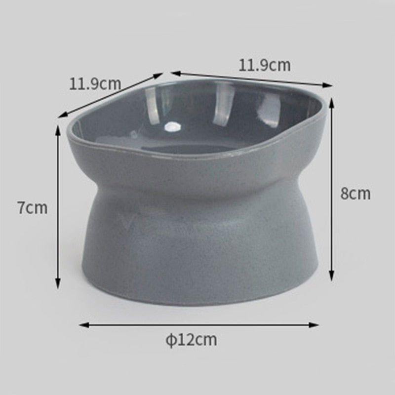 Tilted Cat Bowl