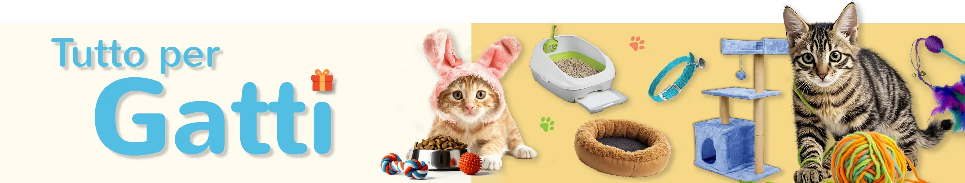 Tutto per gatti: giochi interattivi, cucce, lettiere, fontanelle, tiragraffi e accessori per il tuo micio – Auvya Store