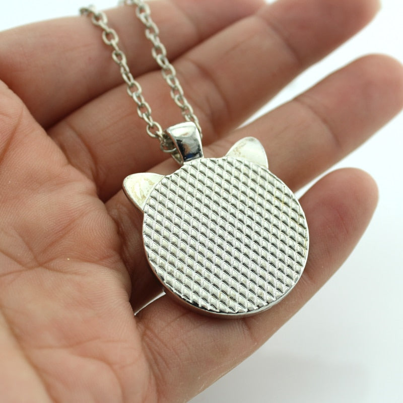 Tuxedo Cat Necklace