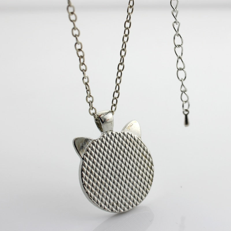 Tuxedo Cat Necklace