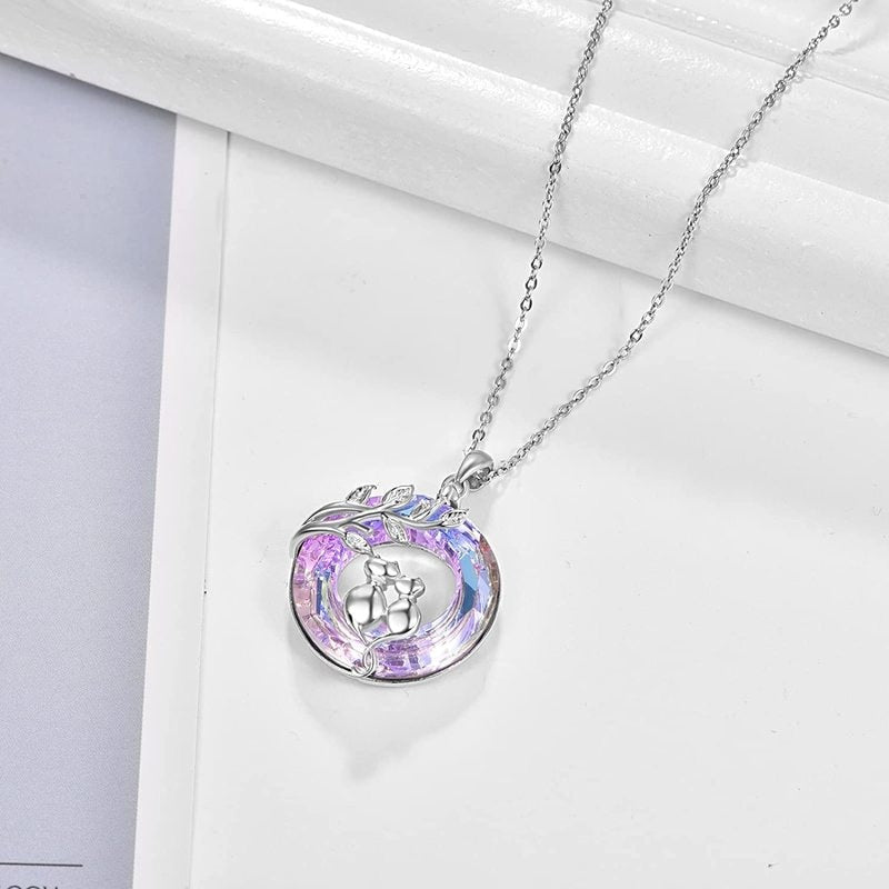 Two Cats Necklace