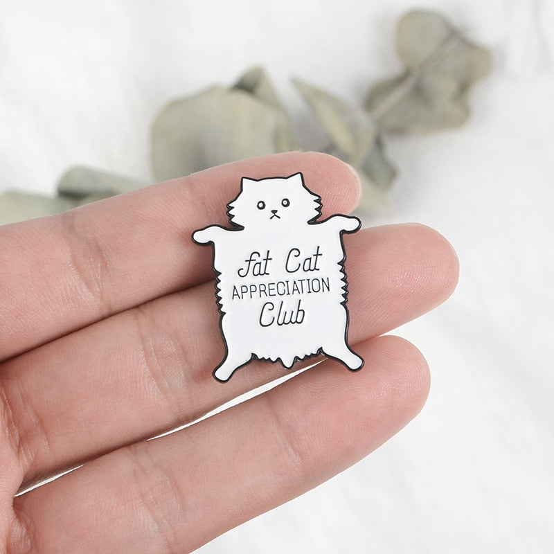 Vintage cat pins