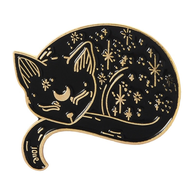 Vintage cat pins
