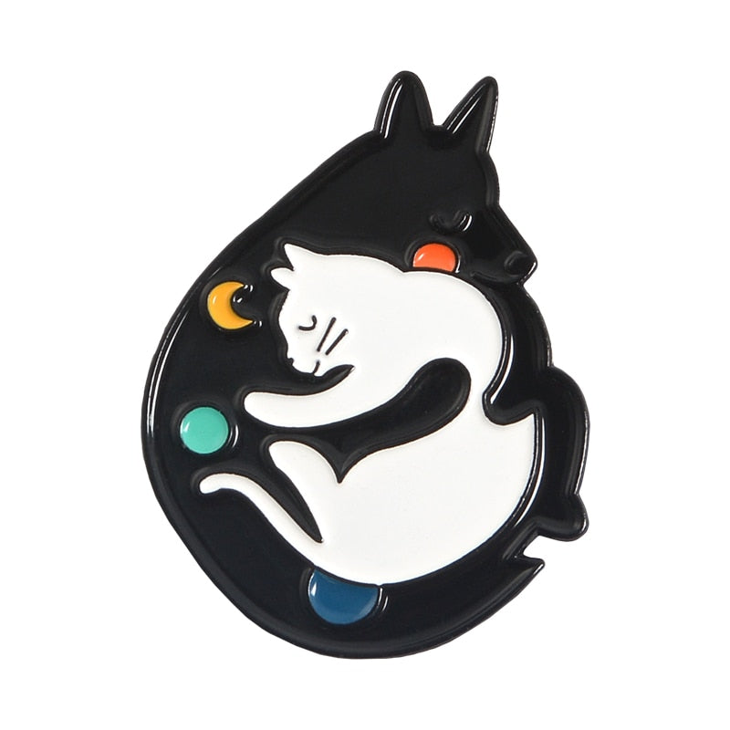 Vintage cat pins
