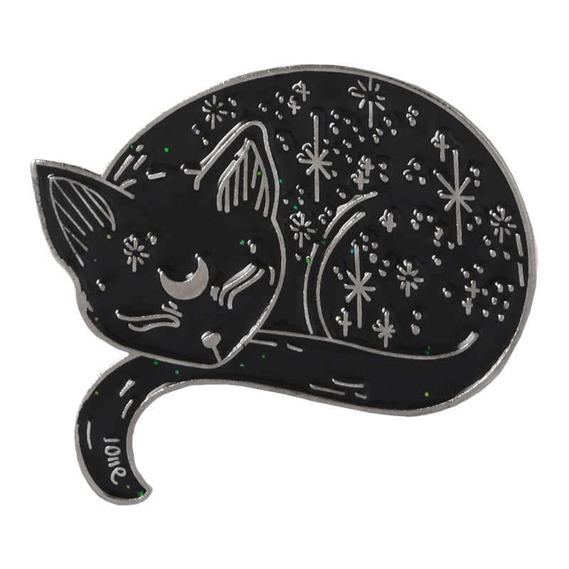 Vintage cat pins