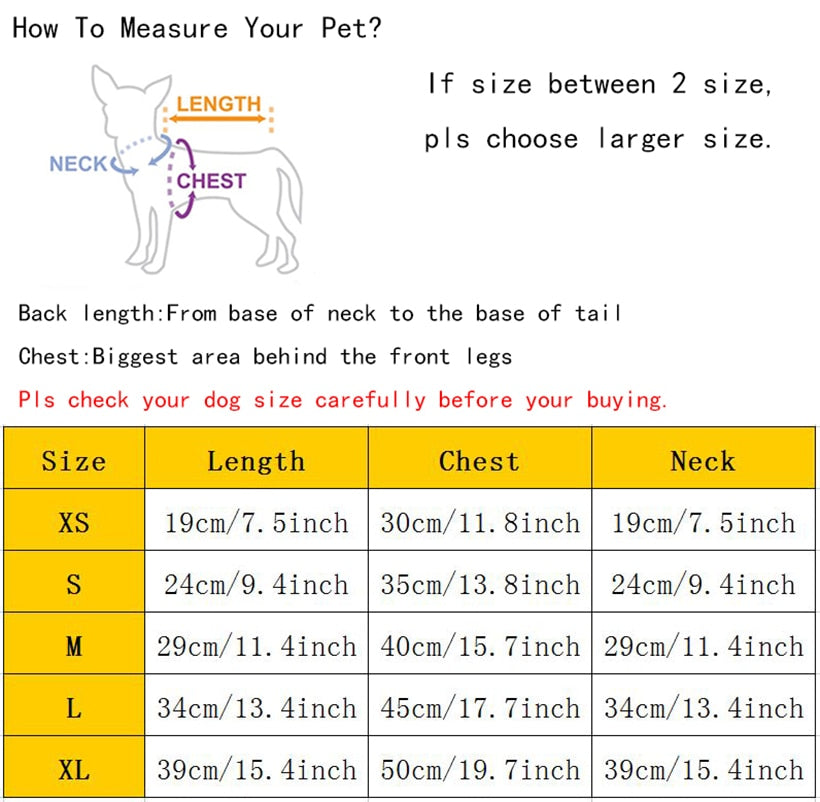 Warm Vest Cat Clothes