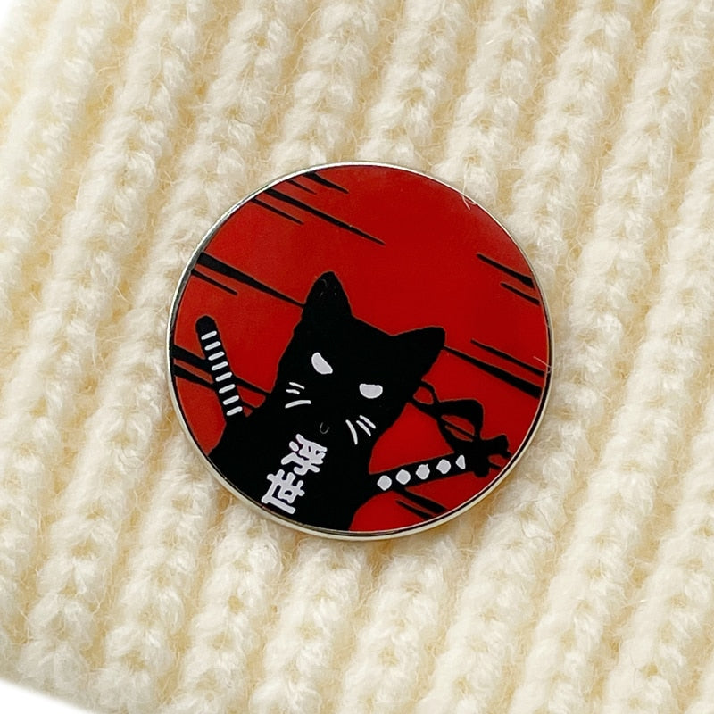 Warrior Cat Pin