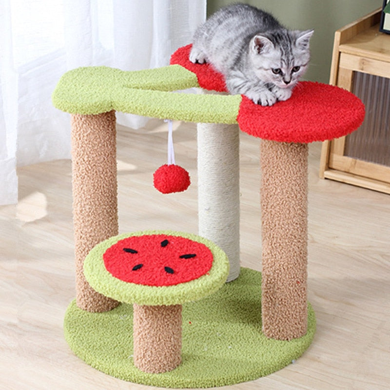 Watermelon Cat Scratching Post