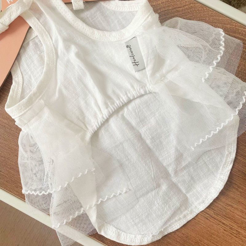 White Cat Dress
