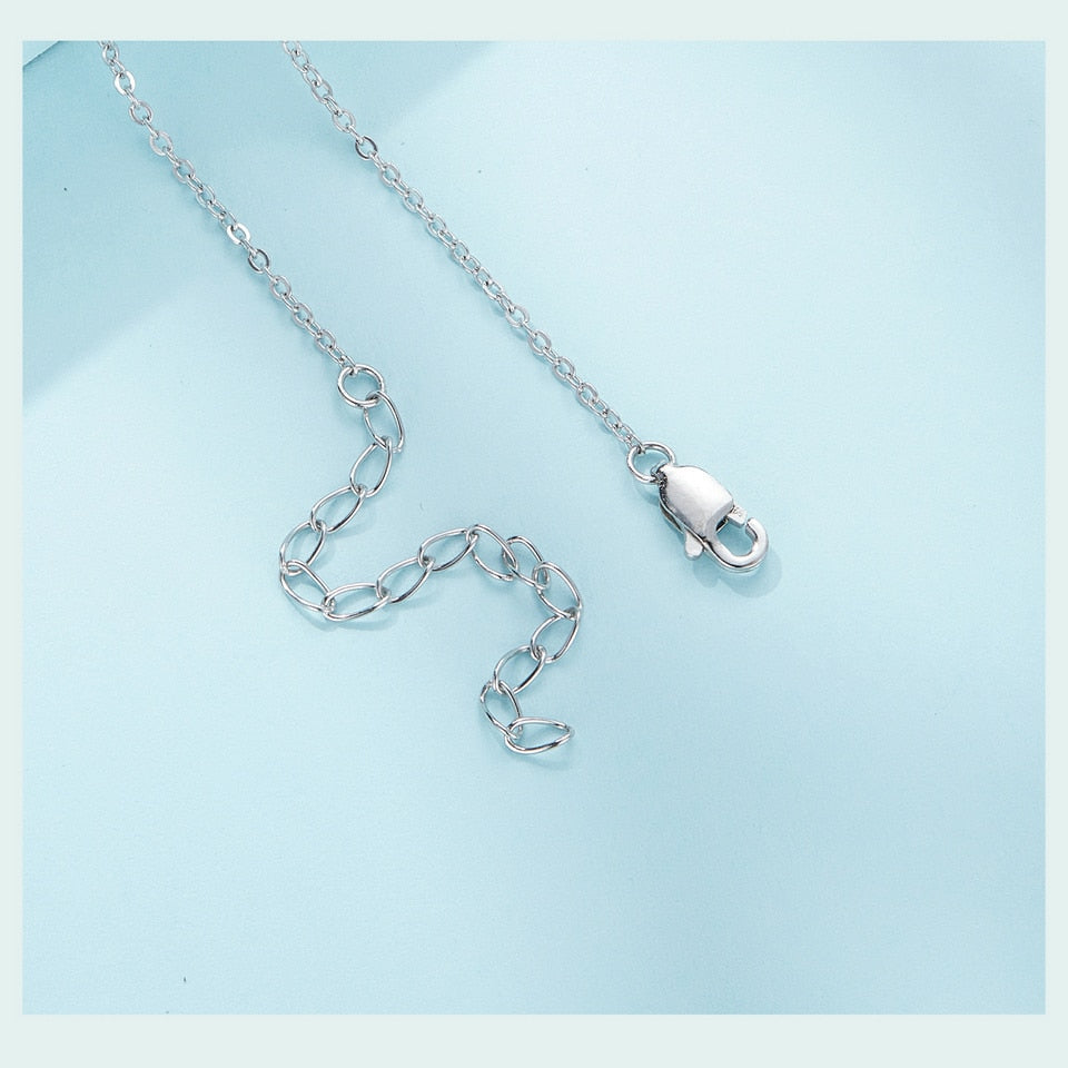 White Gold Cat Necklace